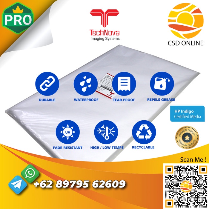 

Technova Laser Silver Metalic 125 DS 175 gsm I 125 micron Ecer