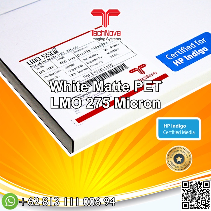 

TECHNOVA LMO 275 Micron Kertas Synthetic Digital A3