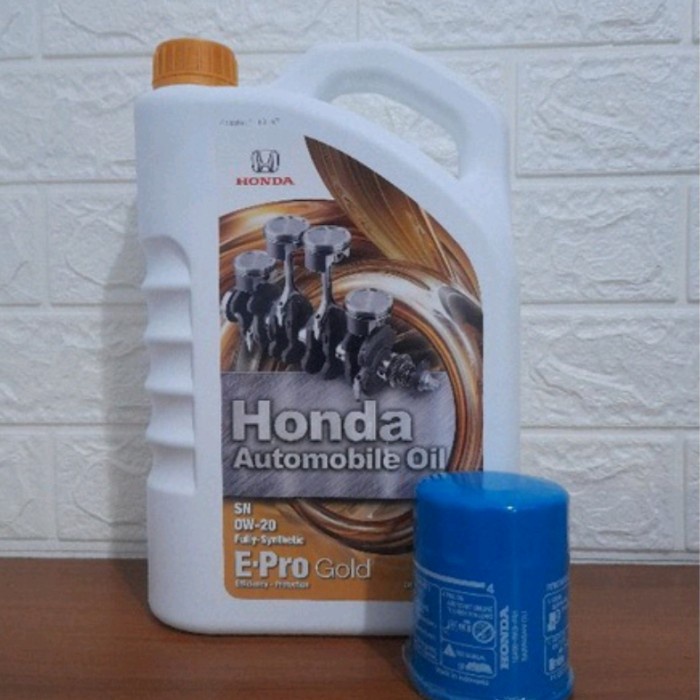 Oli Honda Gold 0-20W + Filter Oli