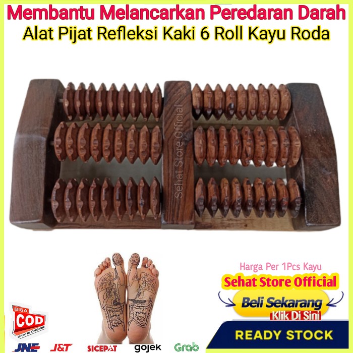 Terlaris KAYU Refleksi Alat Terapi Pijat Kaki Tradisional Alat Pijit Kaki KAYU SALE