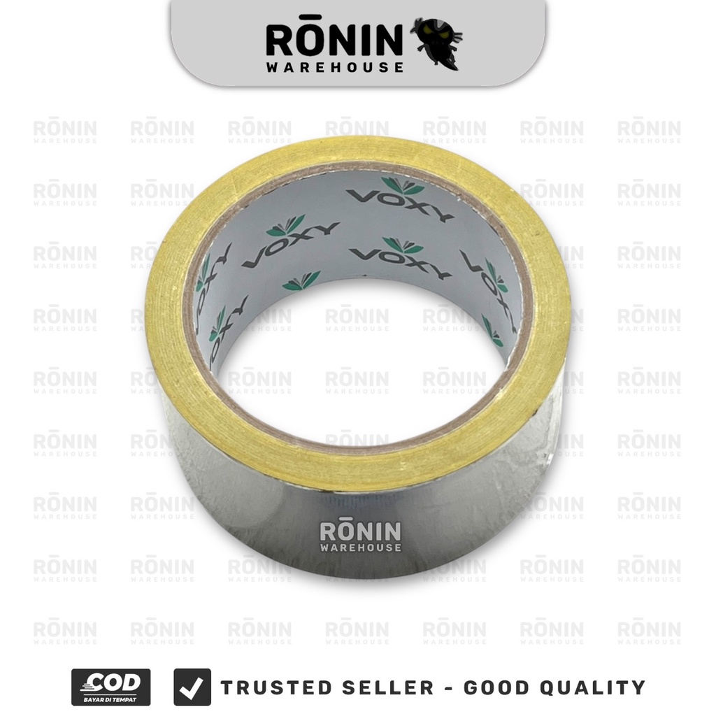 

VOXY Lakban Selotip Aluminium foil 2 inch cloth tape isolasi kain