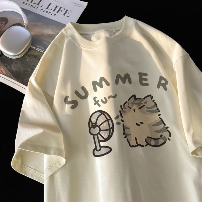 Kaos S - XXXXXXL ( 6XL ) ATASAN LENGAN PENDEK T-SHIRT/KAOS CAT SUMMER JEPANG JAPANNESE KOREAN STYLE 