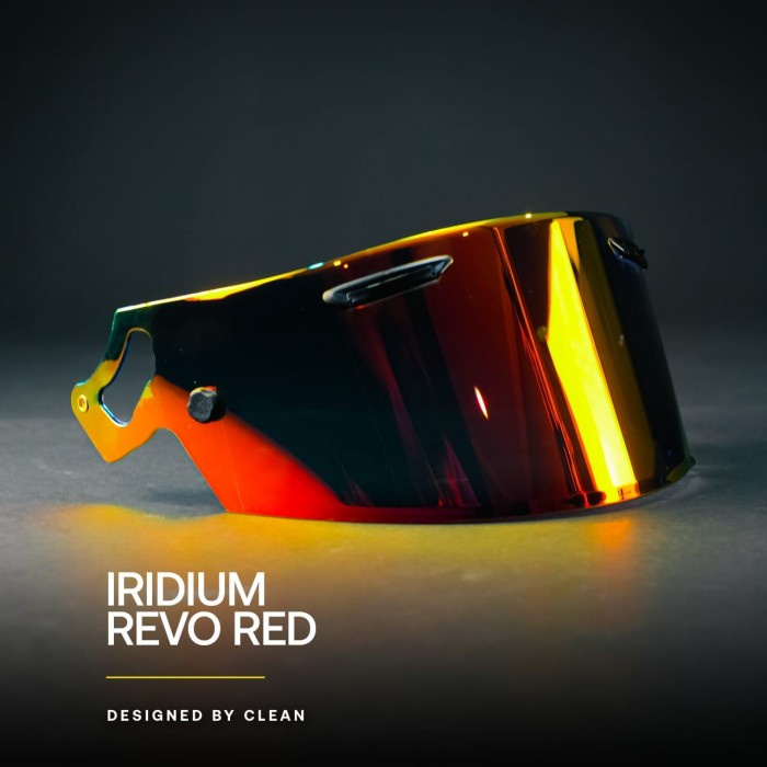 Visor Vas Arai Iridium Red Flat Aftermarket