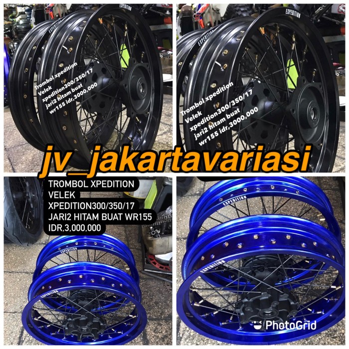 Velg Supermoto 300 350 Wr155 Velg Wr Expedition Tromol Cnc Expedition