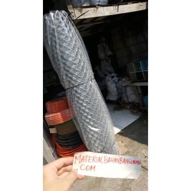 PROMO kawat harmonika lapangan olahraga TINGGI 2 meter kawat pagar jaring