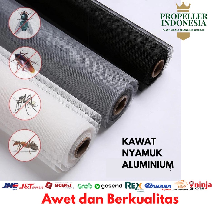 Kawat Nyamuk Aluminium Alumunium Ram Parabola Kasa Kawat Nyamuk