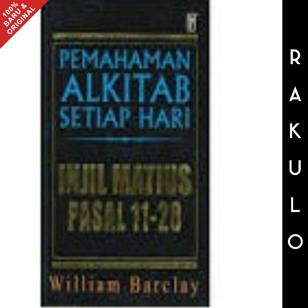 

Ready Buku Pemahaman Alkitab Setiap Hari Pash: Injil Matius 11-20