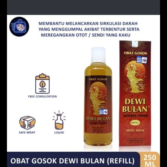 minyak gosok dewi bulan 250ml