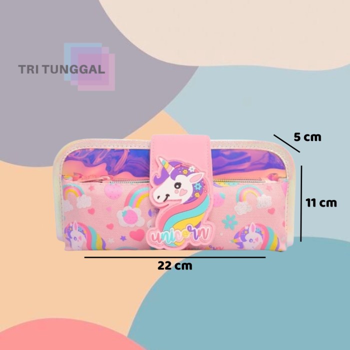 

HEMAT Kotak Pensil Anak Karakter Lucu VEST U2069 PENCIL BAG High Quality Premium Kualitas Bagus