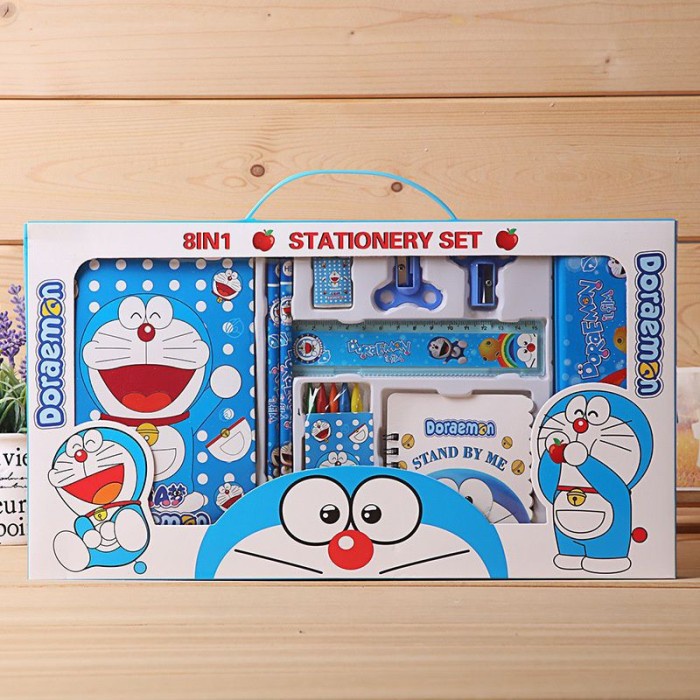 

BOOM SALE Super Promo! Set Box Alat tulis doraemon / study set doraemon / Alat tulis sekolah /