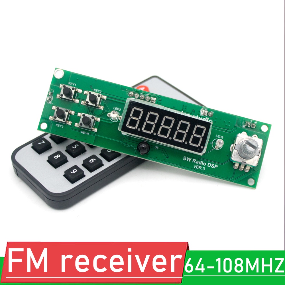 LIM AM SW FM Shortwave full-band FM radio receiver board module PLL DSP Digital Tuned stereo audio p