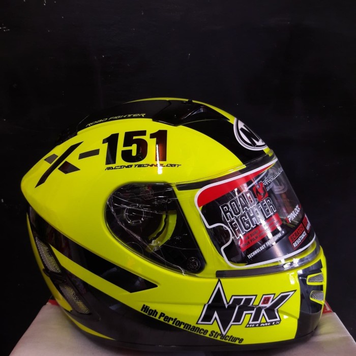 Helm Nhk Terminator Starbase X 151 Yellow Fluo Se X151 New