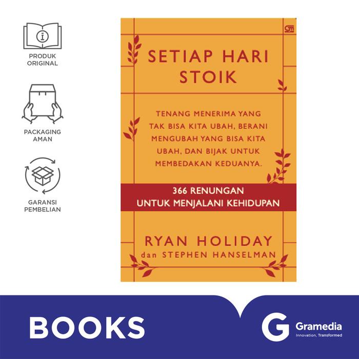 

Ready Buku Setiap Hari Stoik: 366 Renungan Untuk Menjalani Kehidupan