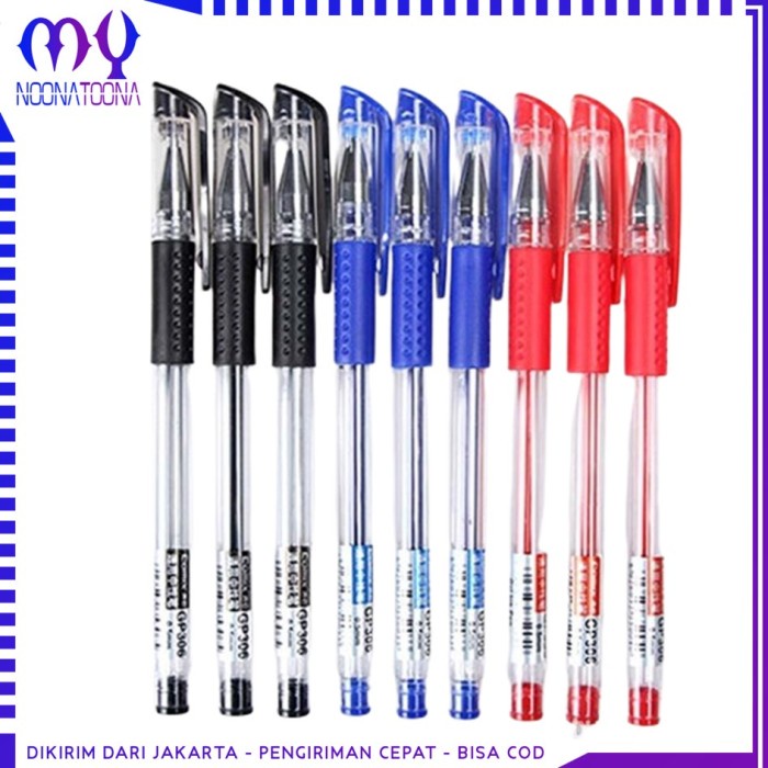 

Pena Gel 0.55mm Standard Pulpen Gel Standard Bolpoin