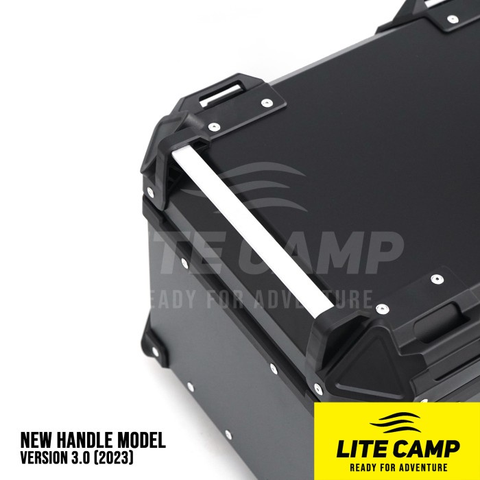 New  Top box motor Lite Camp 45L aluminium / Box motor pannier
