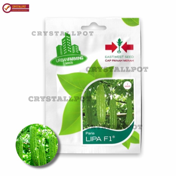 BENIH BIBIT PARE PARIA LIPA F1 CAP PANAH MERAH - PARIA LIPA F1