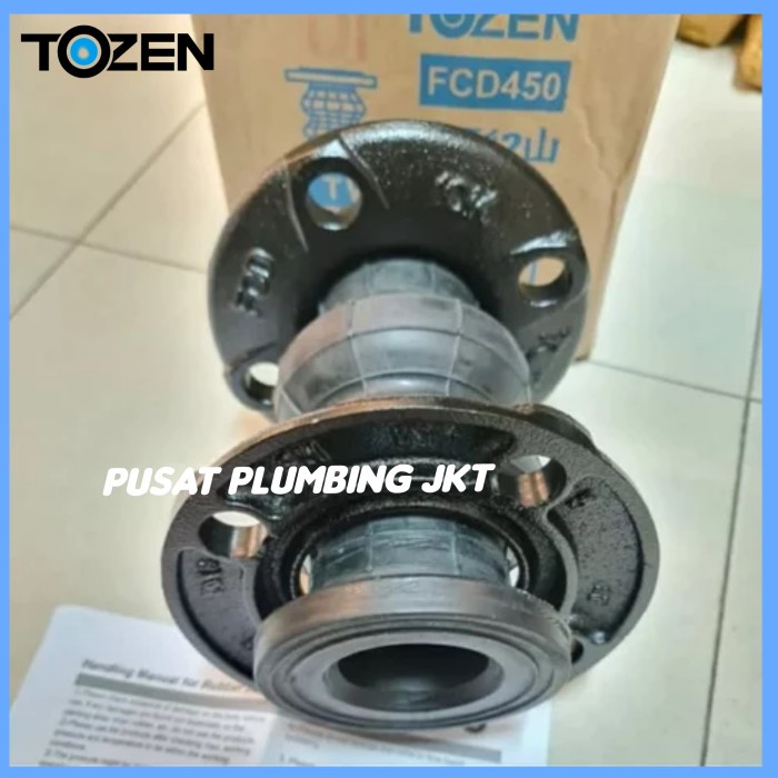 HOT SALE Flexible joint Tozen Twinfllex 2" inch 10k 50mm / Flexible rubber joint Tozen Twinfllex 2"