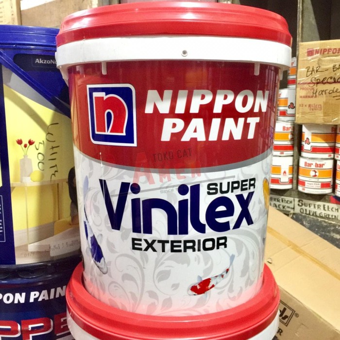 Nippon Paint Vinilex Super Exterior 25Kg - Grey Suit / Cat Tembok