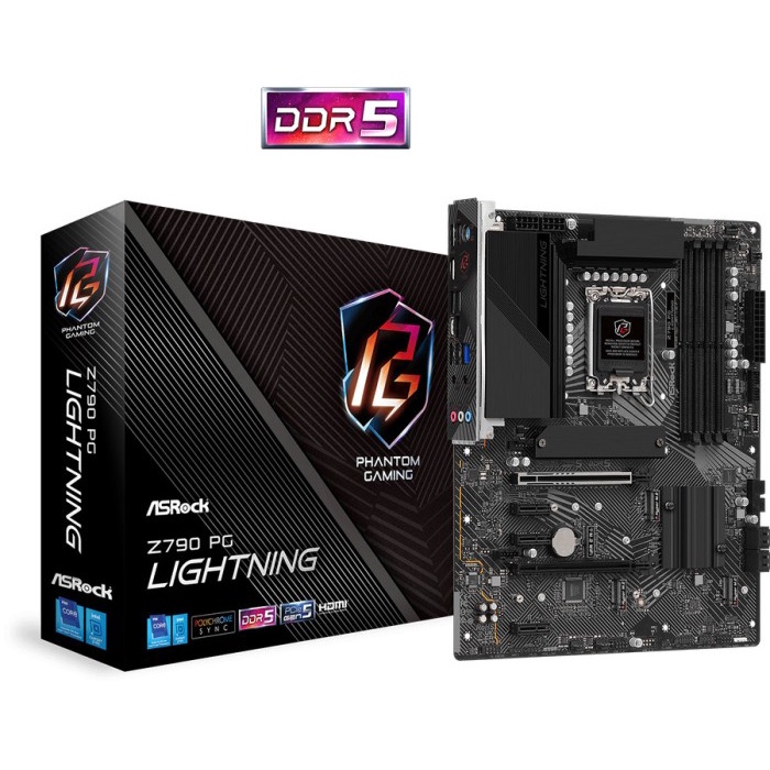Asrock Z790 Pg Lightning (Intel Lga 1700, Z790, Ddr5)
