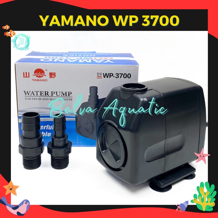 Yamano Wp 3700 Wp-3700 Pompa Air Celup Pompa Kolam Aquarium Hidroponik