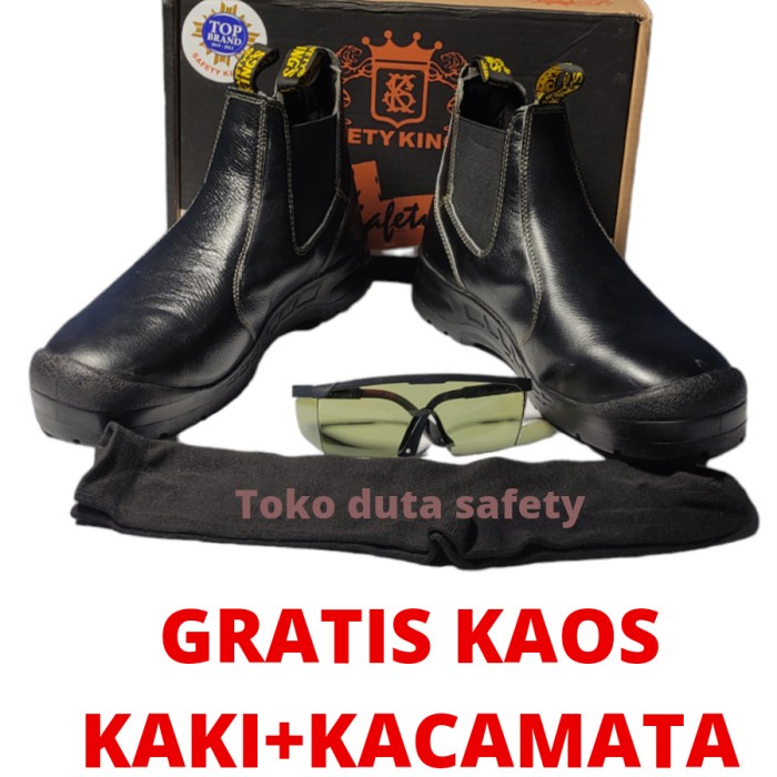 Sepatu Safety King'S Kwd 706 X Original/Sepatu Kulit Pria Asli