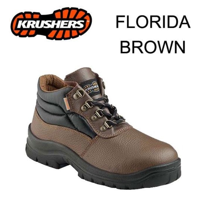 Safety Shoes Krusher Florida Black/Brown