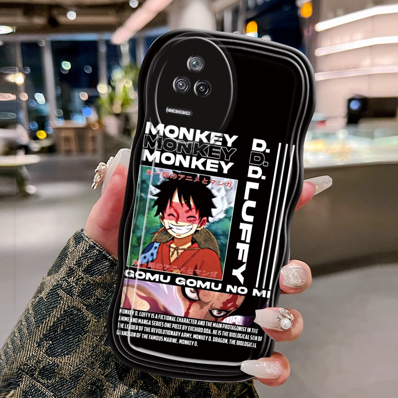 Casing Hp Untuk Xiaomi POCO F4 POCO F4 GT POCO F5 POCO F6 5G Case gelombang Softcase Silikon Kesing 