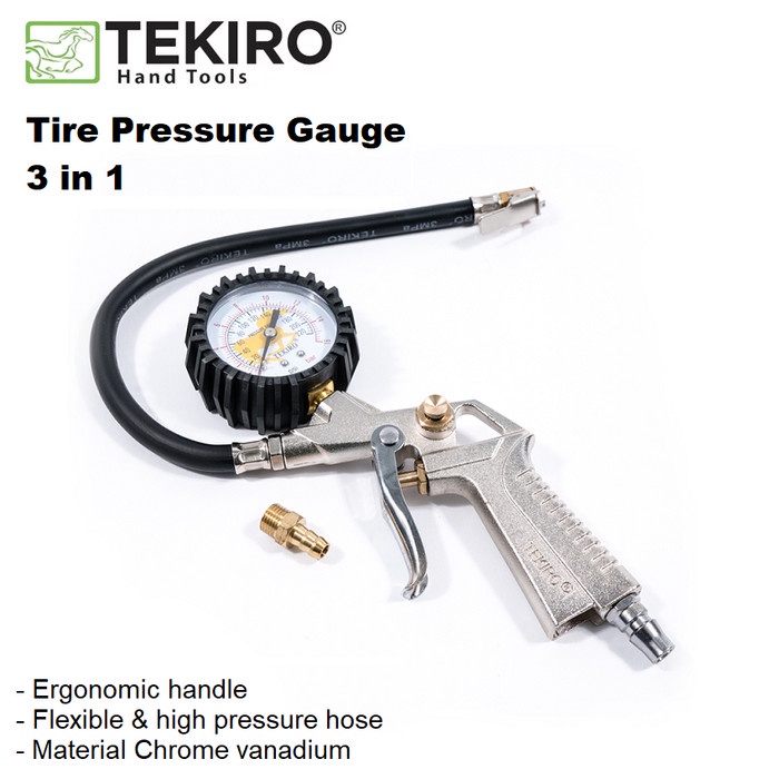 Pompa Angin Ban (Air Pressure Gauge) Tekiro