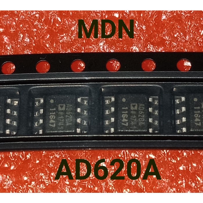 5PCS AD620 AD620ARZ Amplificatori Strumentali SOP-8 - Componenti Elettronici