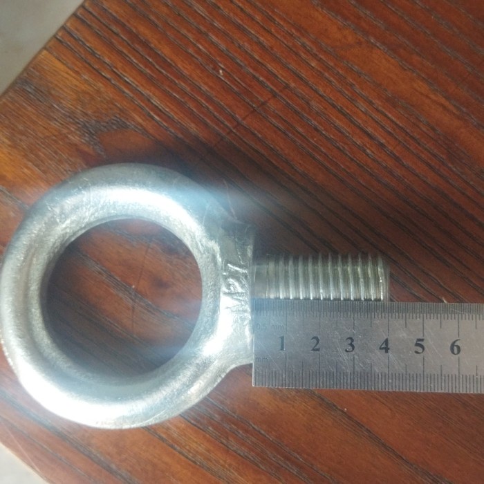 Eye Bolt M27 Baut Mata (M27X52X86)