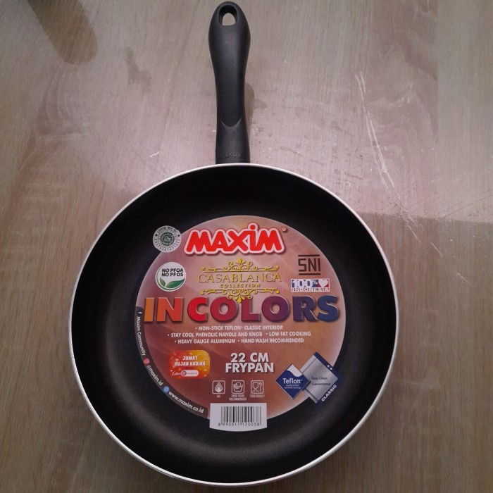 $$$$] WAJAN MAXIM 22 CM FRYPAN CASABLANCA HALAL