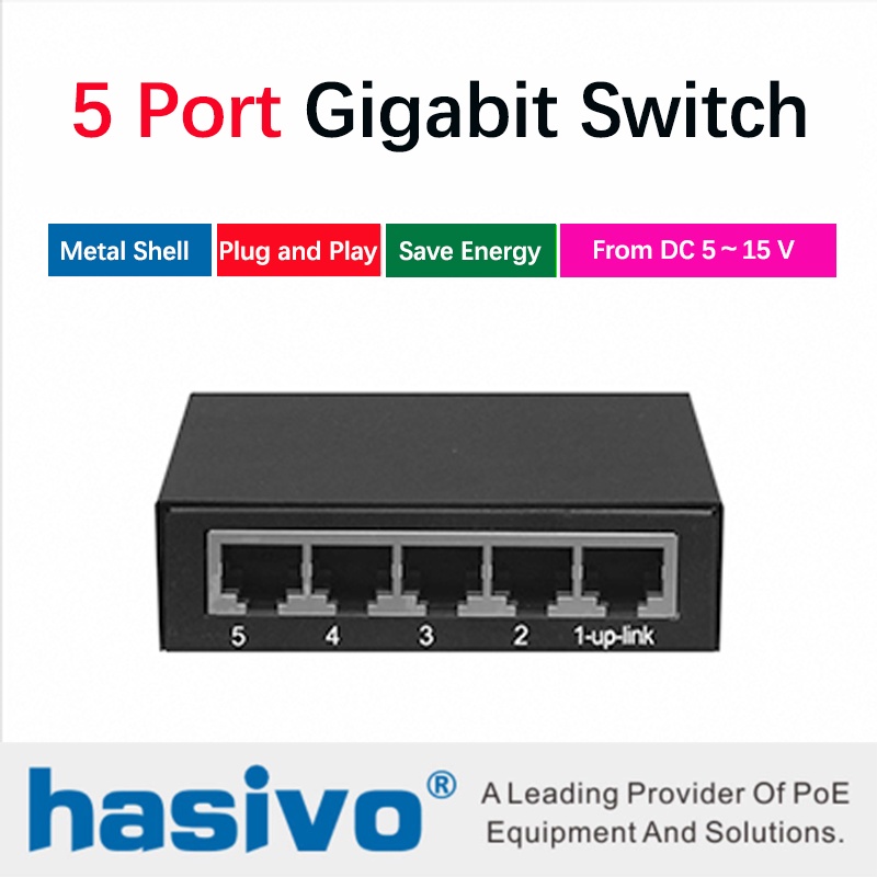ARTA Gigabit switch 5 port gigabit desktop switch Ethernet Network Switch 5 port 10/100/1000M