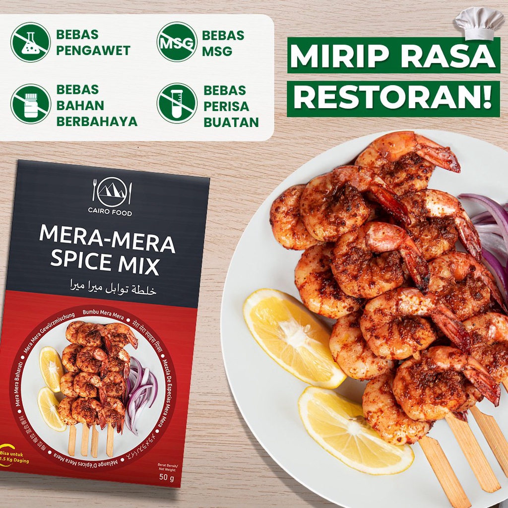 

Bumbu Mera Mera Premium Untuk Profesional - Cairo Food