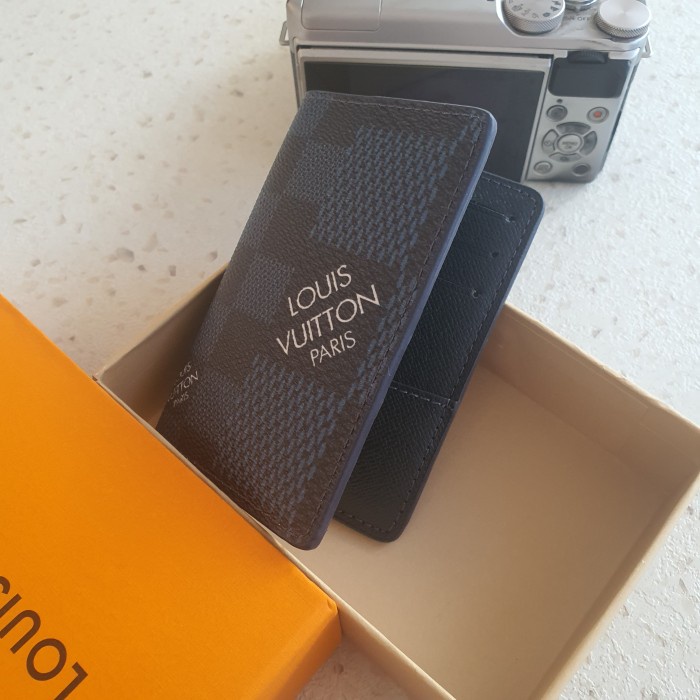 

Card Wallet Dompet Kartu Holder Kulit Asli Iv Buku Pocket