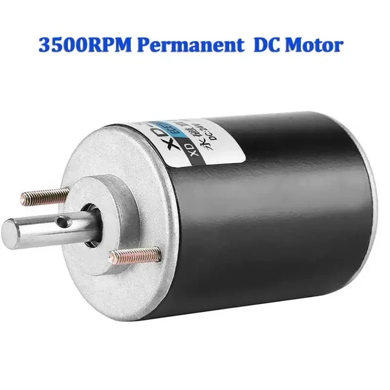 ROD XD-3420 Permanent Magnet DC Motor 12V/24V 3500/7000rpm 30W Universal Adjustable Reversing Motor 