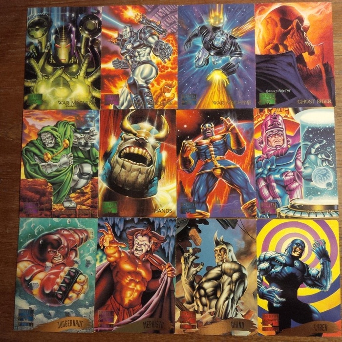 Kartu Marvel Masterpieces '95 Card