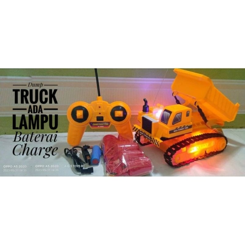 Produk Terbaru  Rc Excavator Eksavator Beko Mainan Remote Control Backhoe