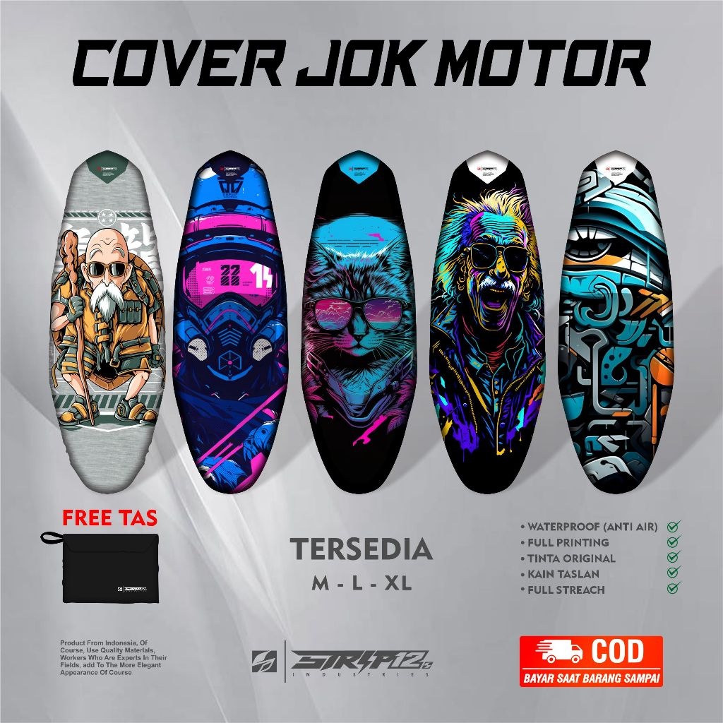 Big Sale  Cover Jok Motor Vario Beat Samurai Anti Air Sarung Jok Anti Air Pelindung Jok Anti