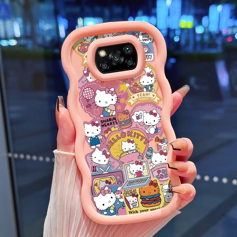 Casing Hp Untuk Xiaomi POCO X3 POCO X3 NFC POCO X3 Pro Case Casing Anime HP Kesing pelindung silikon