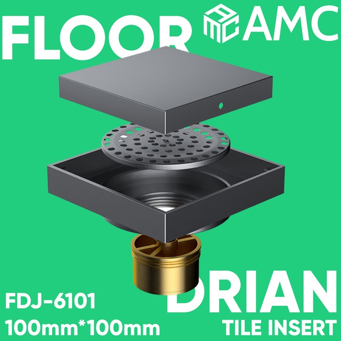 AMC FDJ 6101 Floor Drain Strainer Saringan Got Kamar Mandi Anti Bau