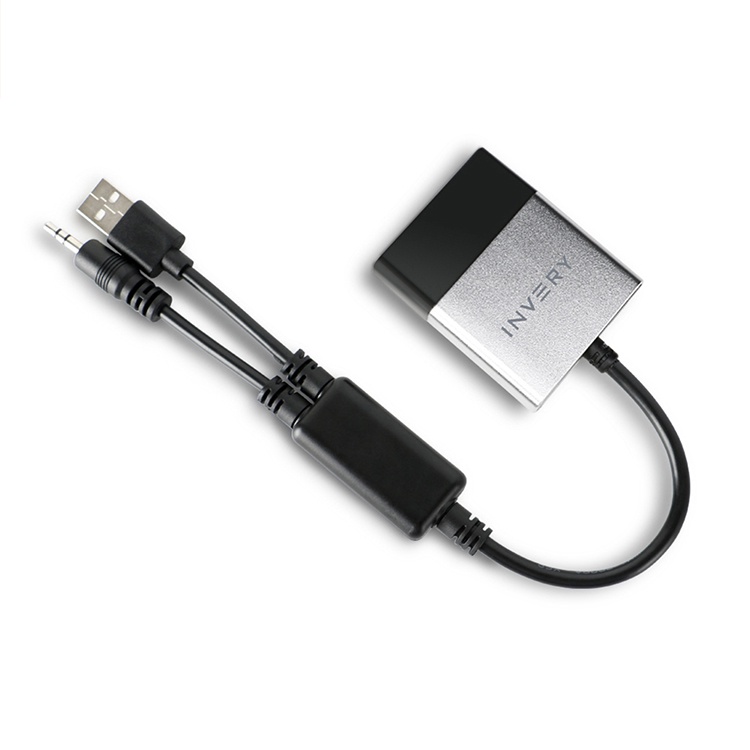 NAUX Bluetooth Car Kit Module Receiver 3.5MM AUX USB Interface Adapter for BMW Mini Cooper A2DP for 