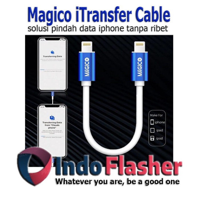 MAGICO TRANSFER CABLE KABEL PINDAH DATA IPHONE KABEL MAGICO TRANSFER