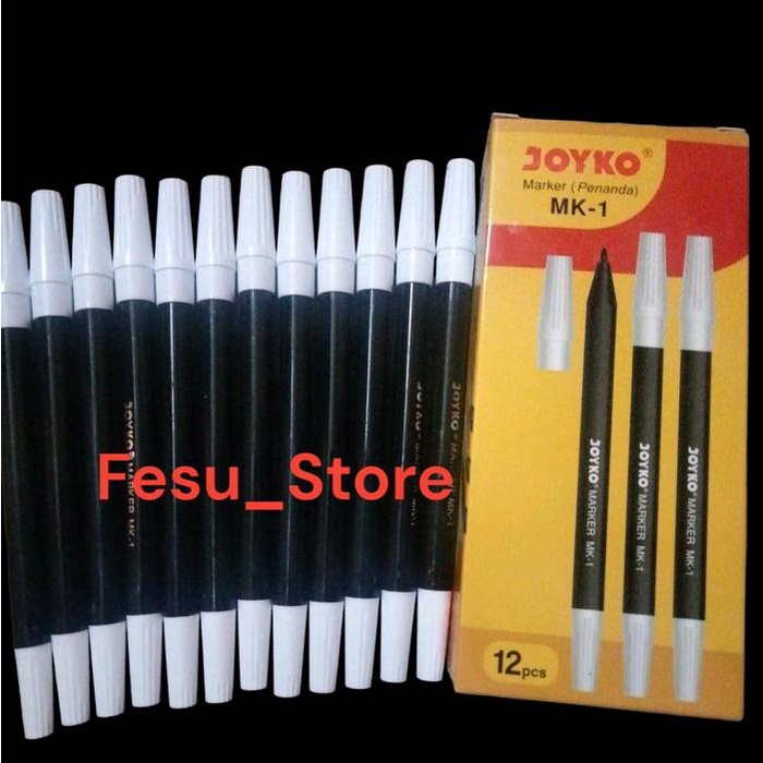 

spidol hitam joyko isi 12pcs Stationery
