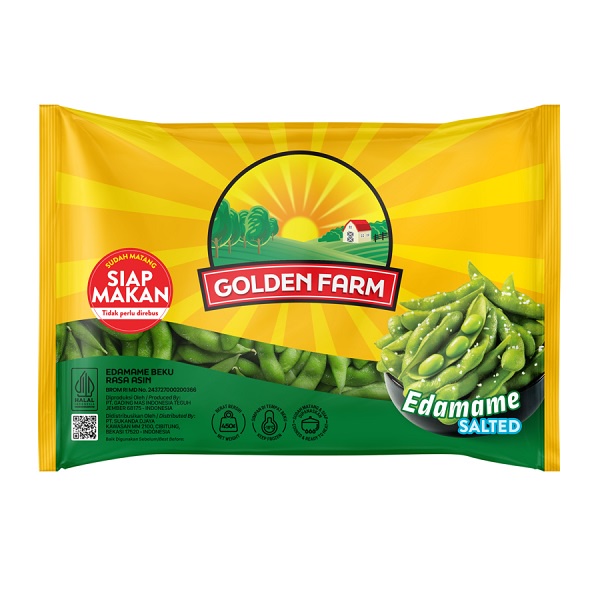 

GOLDEN FARM EDAMAME SALTED 450 GR