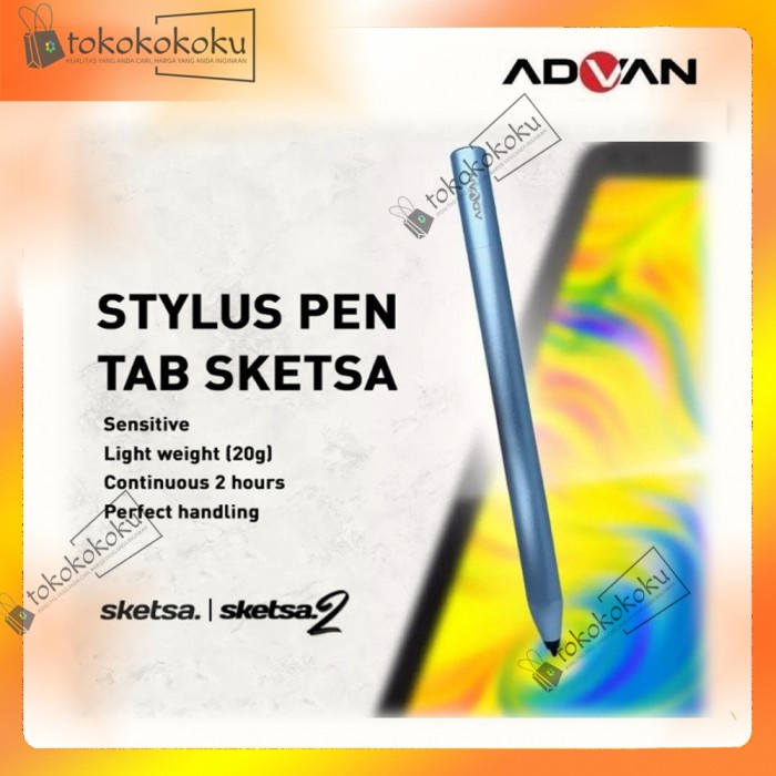 stylus pen advan sketsa 2 original tulis tablet tab