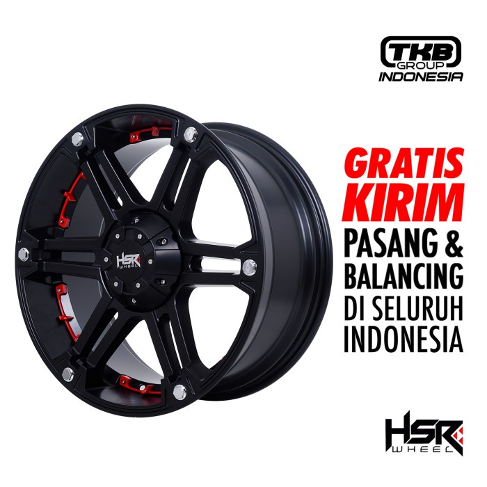 Terlaris velg mobil Mitsubishi Xpander ring 20 HSR ION