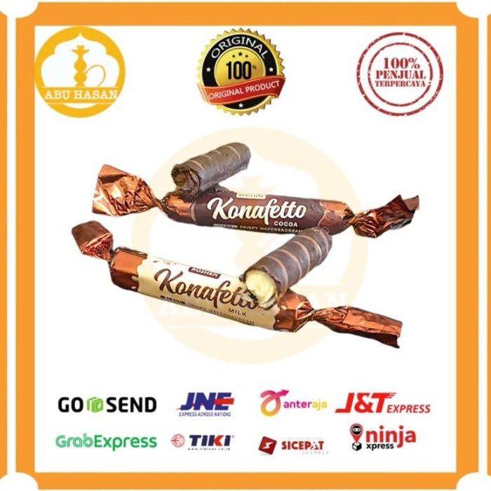 

Roshen Konafetto Snack Coklat Arab Viral Original