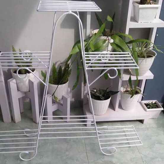 rak bunga besi susun 6