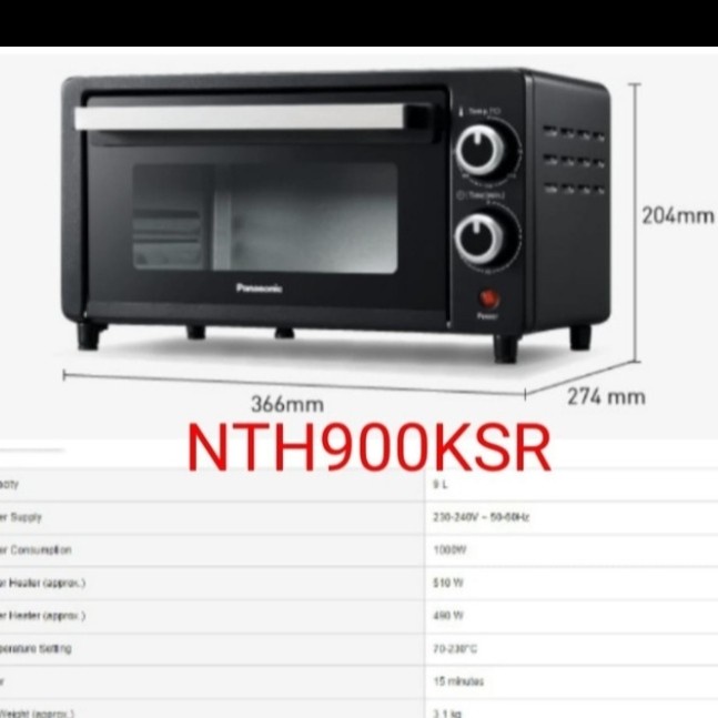 OVEN PANASONIC NTH900, OVEN TOASTER PANASONIC NTH900