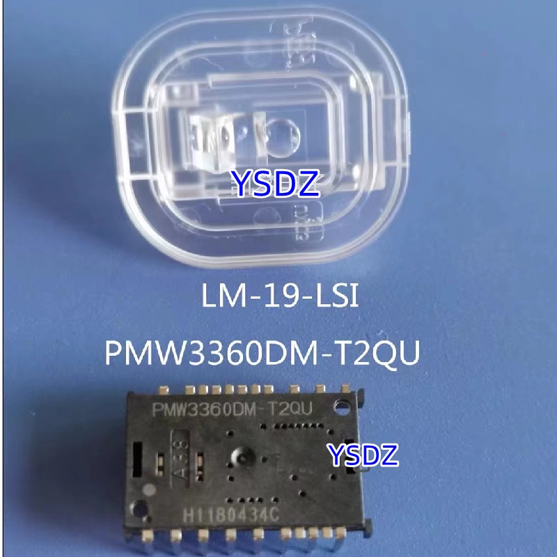 UNMO PMW3360DM-T2QU + LM19-LSI DIP PMW3360 PMW3360DM sensor with lens LM19 100% NEW&ORIGINAL FREE SH